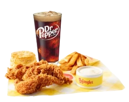 3pc Bo's Chicken Tenders & Dr Pepper Combo